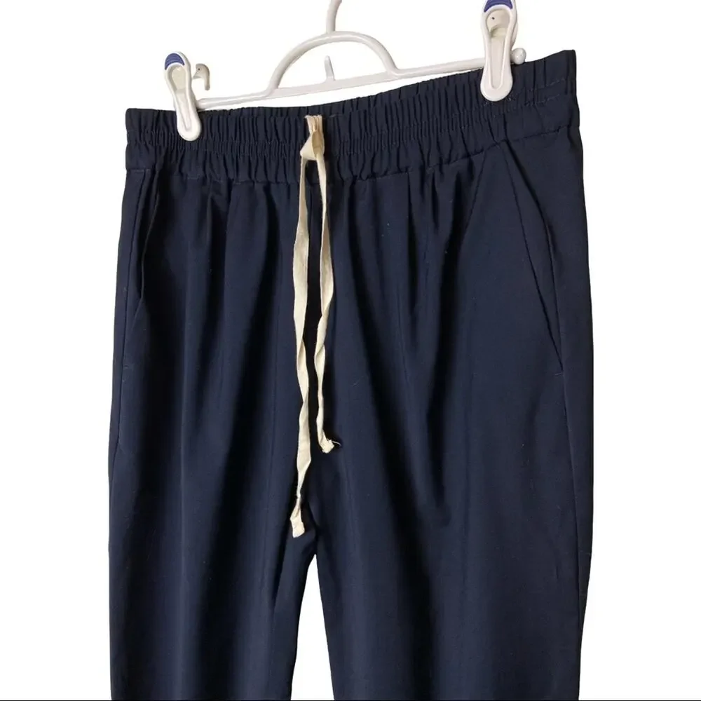 J. Crew‎ Harlow Wool Blend Pants in Navy Blue 4